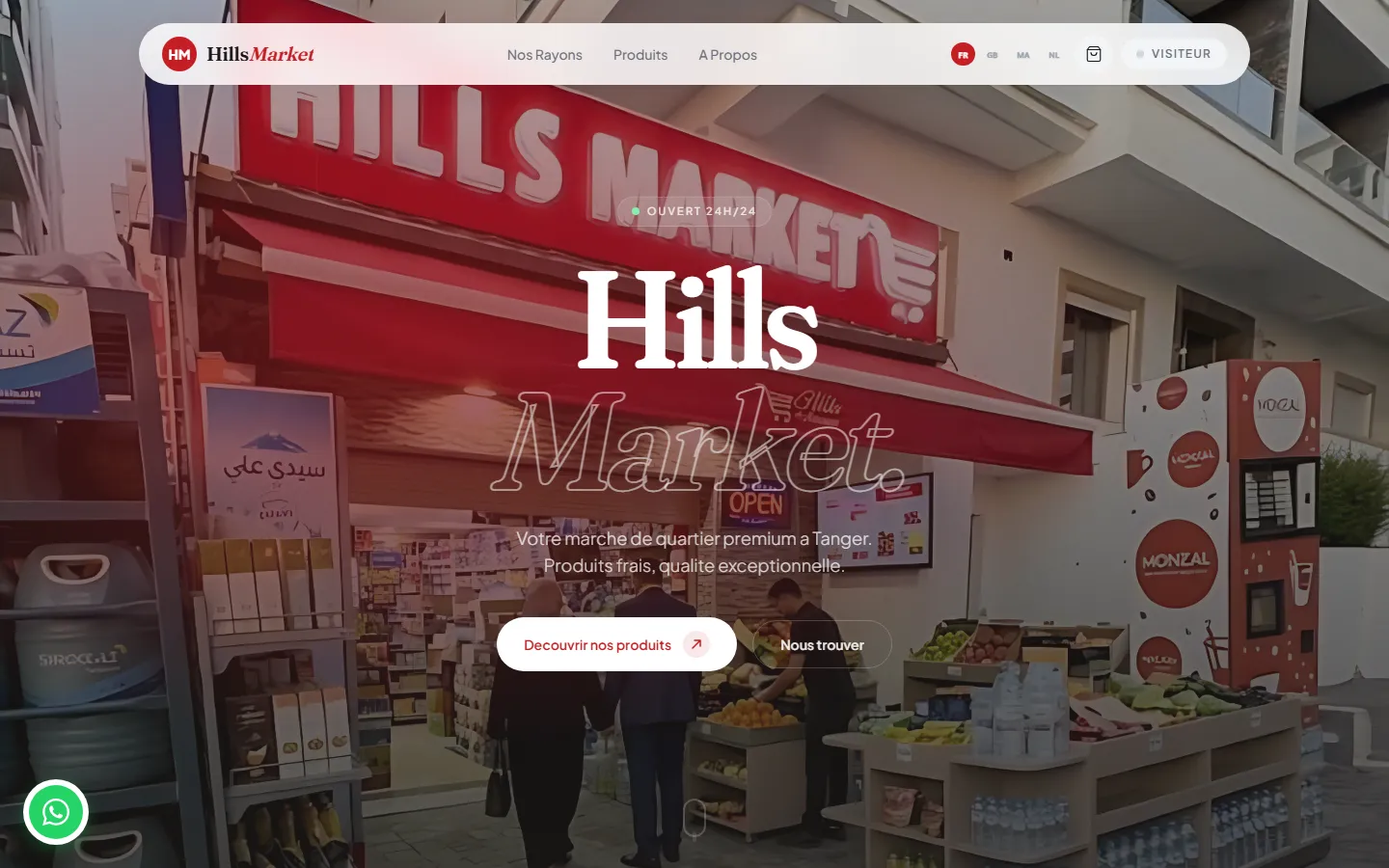 Hills Market, réalisé par Kreova Network