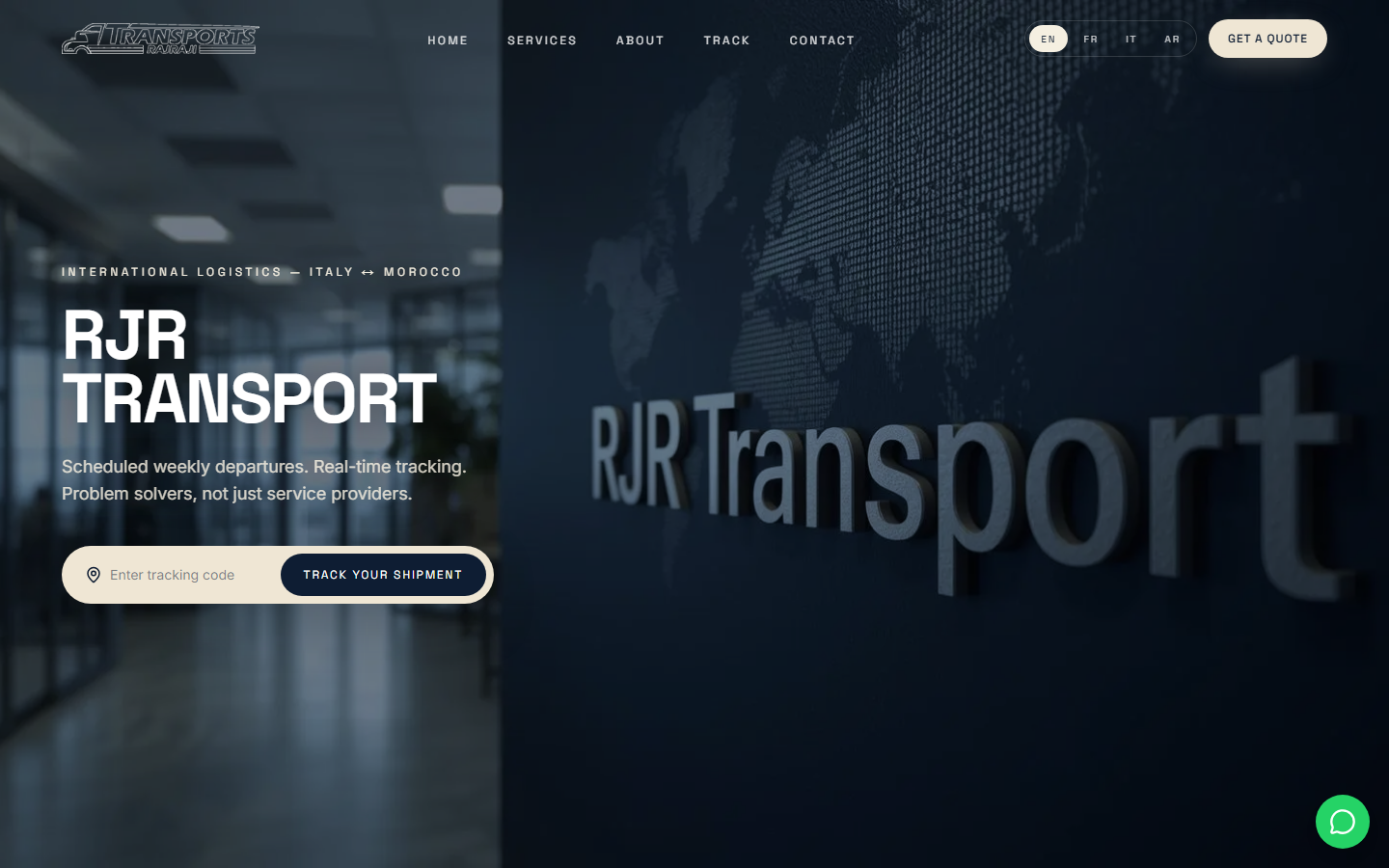 RJR Transport — built by Kreova